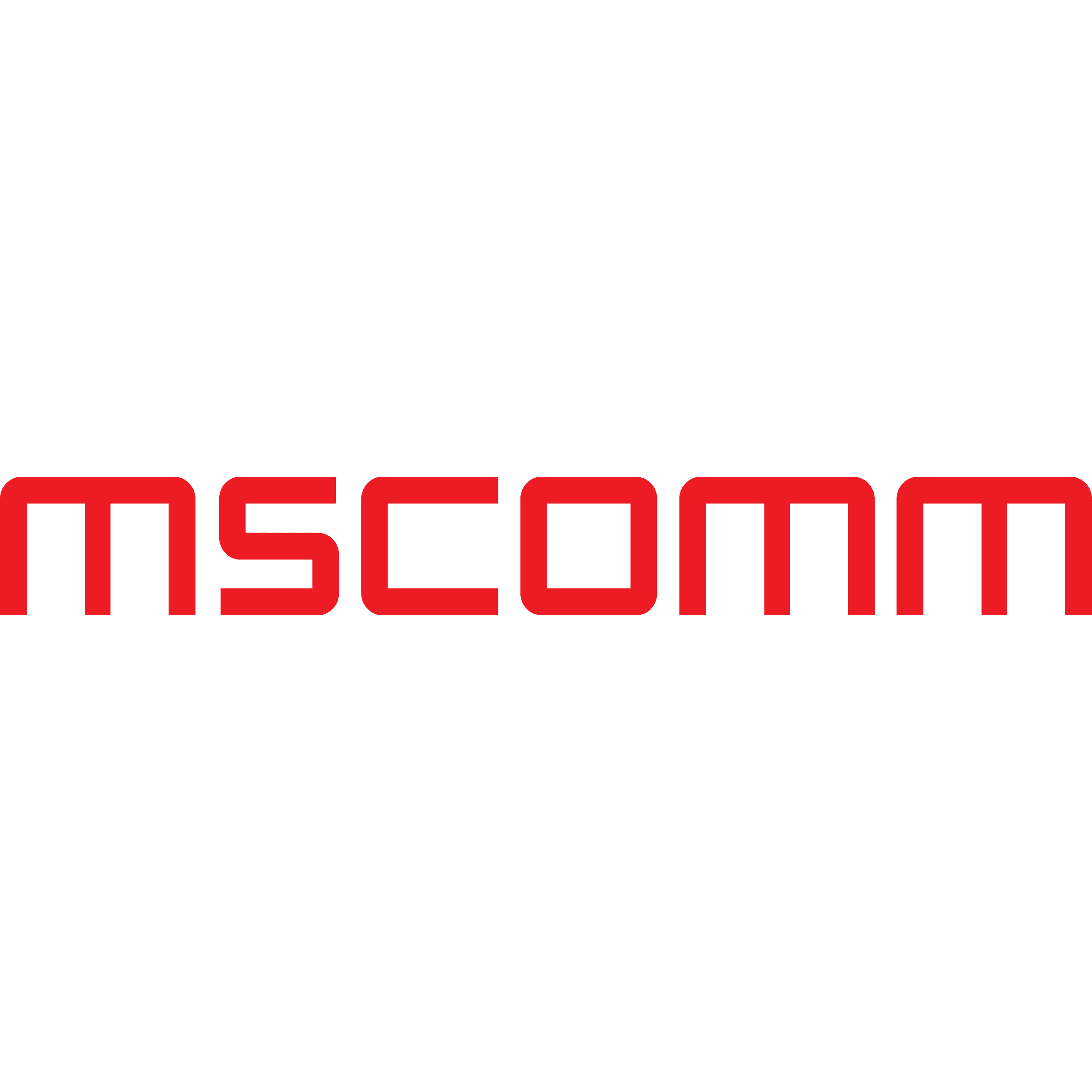 Logo of MSCOMM
